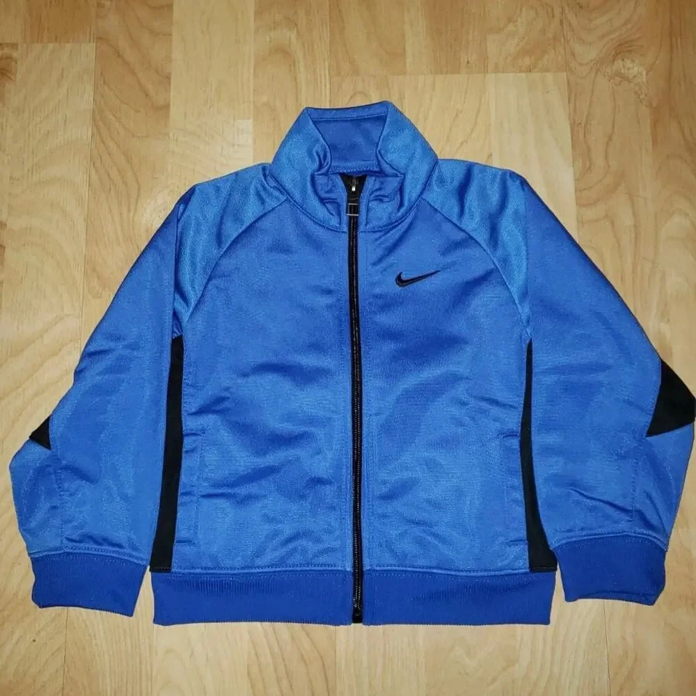 Nike Boy’s 24M Blue Black Track Jacket